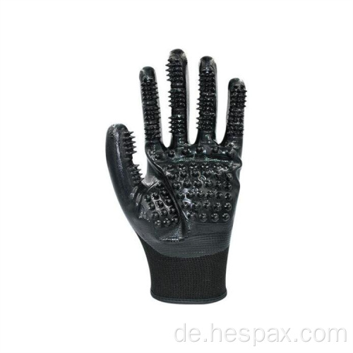 Hespax pet peoce sanft nitril gummisch nubs Handschuhe